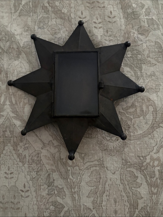Other - Black Starburst Metal Wall Frame - Decorative Home Wall Decor